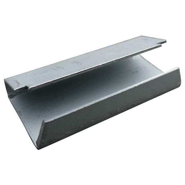 Verschlusshülsen für Kunststoff Umreifungsband 13mm PB/HUC Glatt