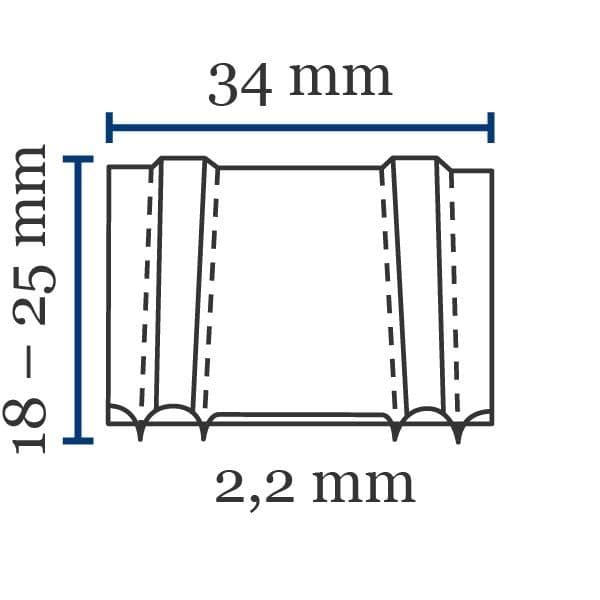 BeA spikbleck Jumbo 34