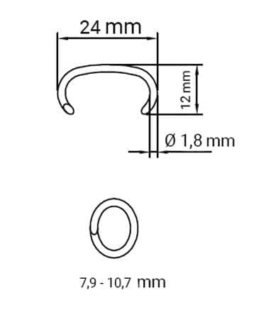 Batteridrivet hogringsverktyg CL24