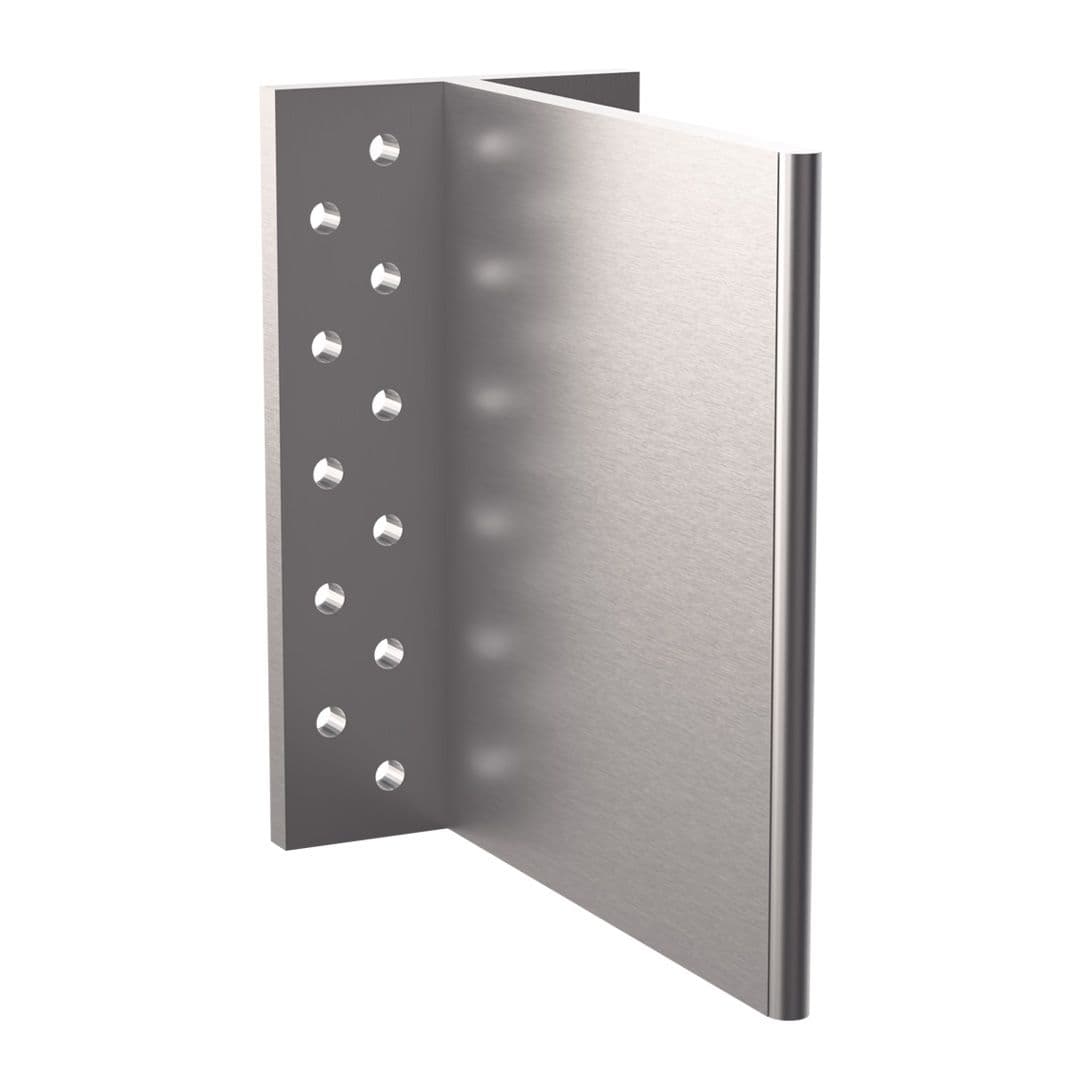 Onzichtbare balkdrager met insteekblad aluminium BTALU90 (balkbreedte: 86 mm)
