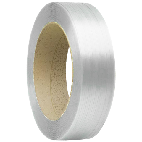 PET Omsnoeringsband 12,5x0,7 406/2000 Transparant Soort: PET-band (Polyesterband)Kleur: transparantBreedte: 12,5 mmDikte: 0,7 mmKern: Ø 406 mmLengte: 2000 meter/rol