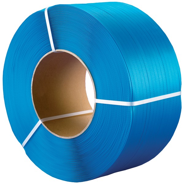 PP Plastband 12x0,55 280/2500 Blå Bandtyp: PP-band (Polypropylenband)Färg: blåBredd: 12 mmTjocklek: 0,55 mmKärndiameter: Ø 280 mmLängd: 2500 meter/rulle