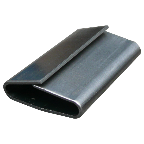 Staalband overlapzegels RS 13mm V Soort: Overlapzegels voor 13 mm staalbandLengte: 22x0,6 mmKleur: verzinktHoeveelheid per doos: 2.000 stuks